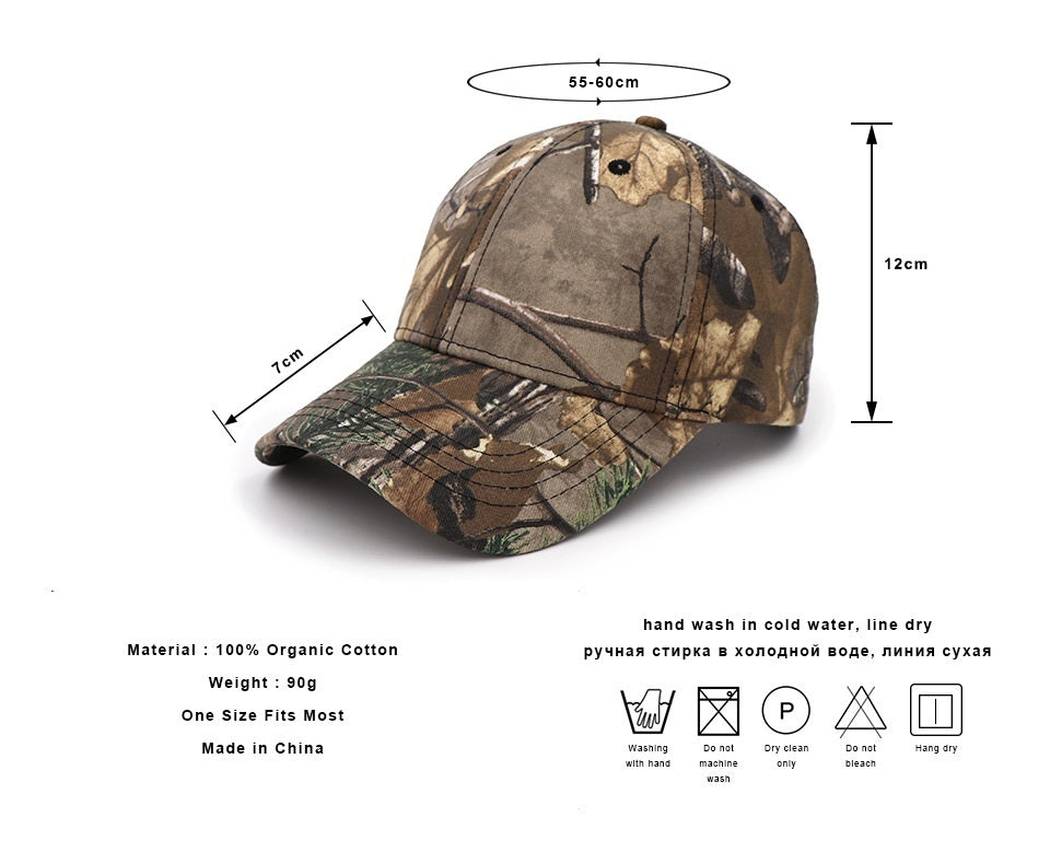 Camo Shield: Outdoor Sports Cap