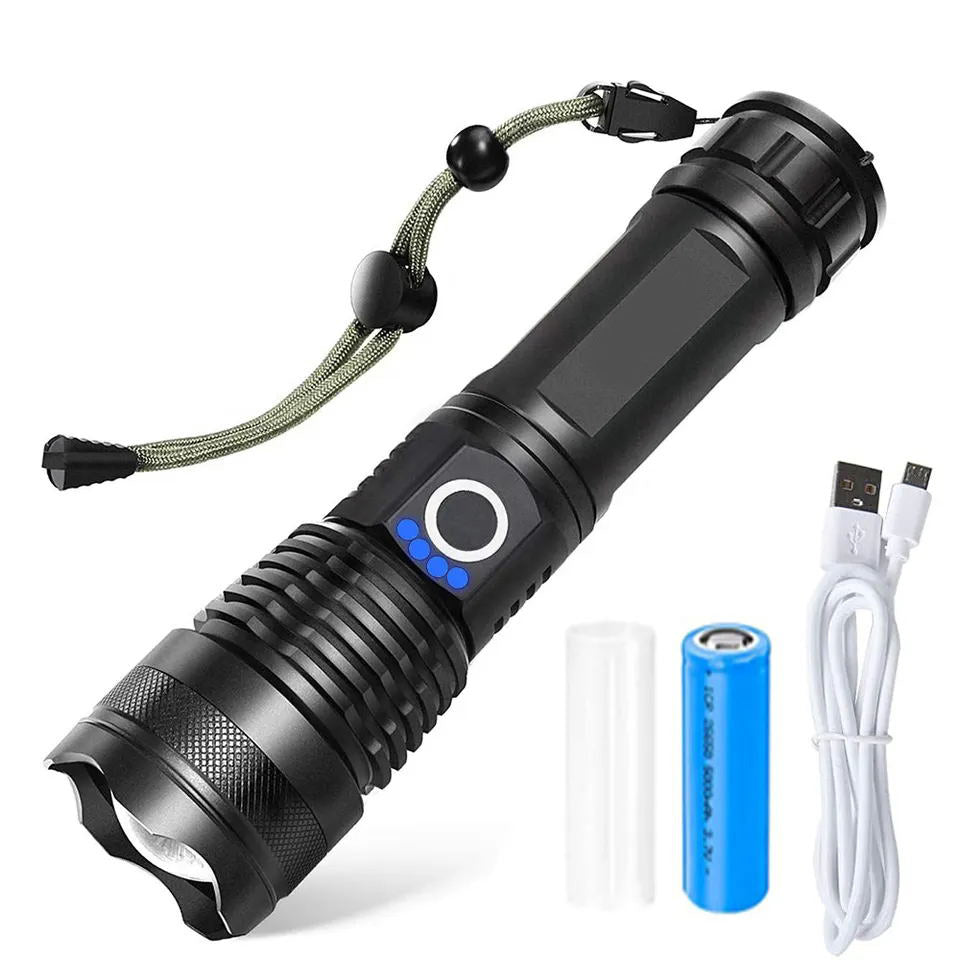 High-Lumen Rechargeable Torch