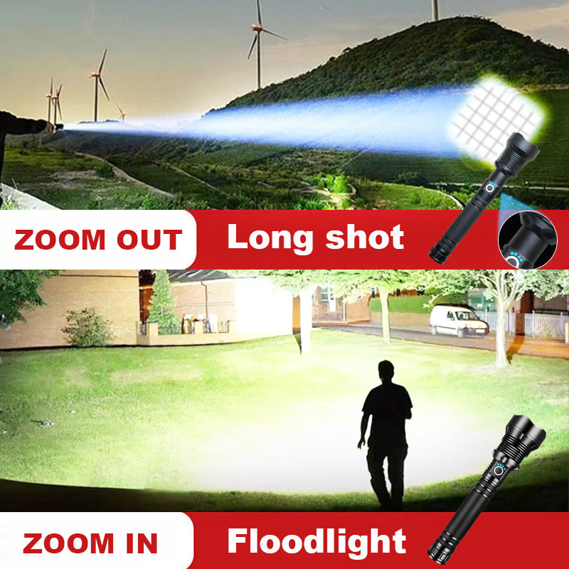 High-Lumen Rechargeable Torch