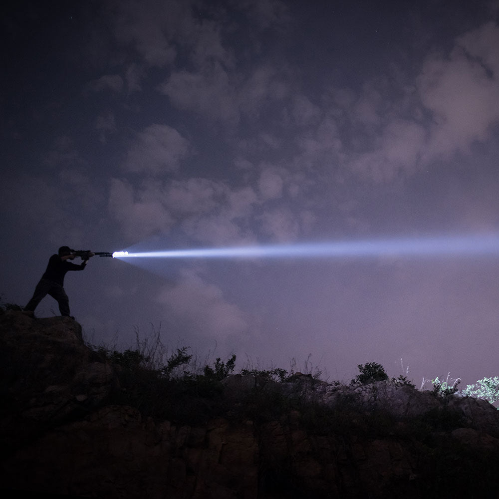 Long Range LED Torch - 1000m Beam