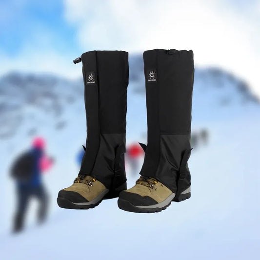 Shield Winter's Chill: Waterproof Hiking Leg Shields