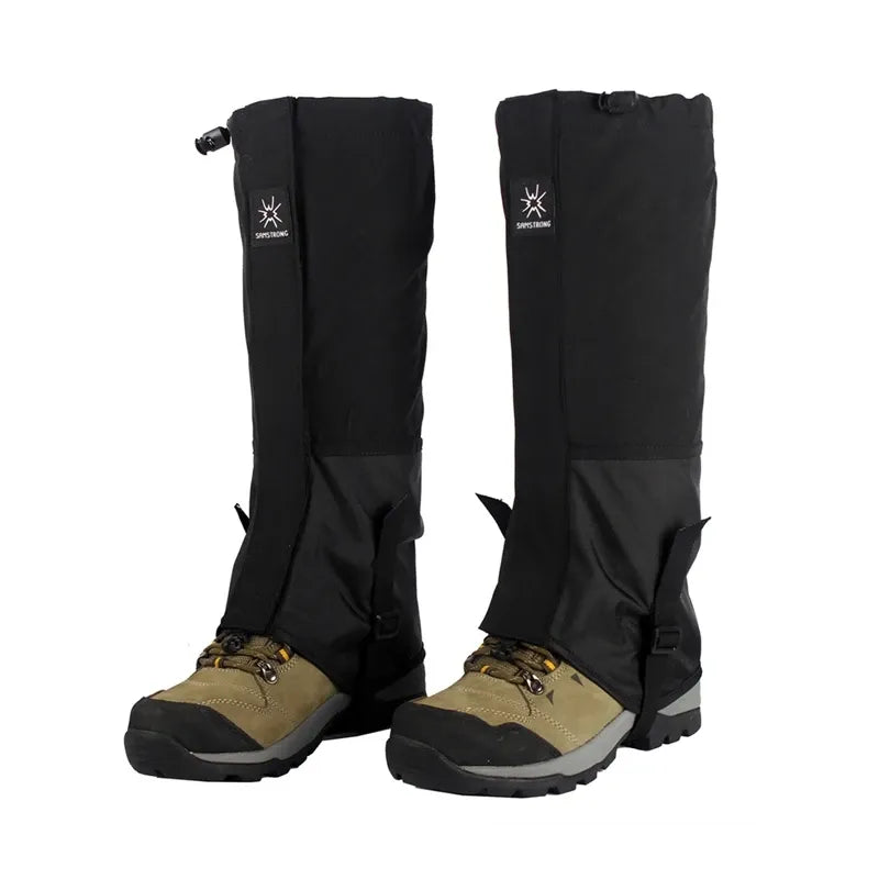 Shield Winter's Chill: Waterproof Hiking Leg Shields
