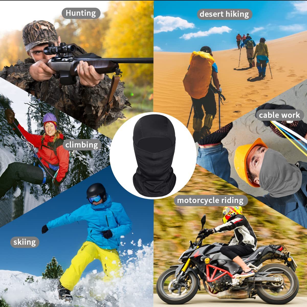 Versatile Full Face Shield for Sports & Protection