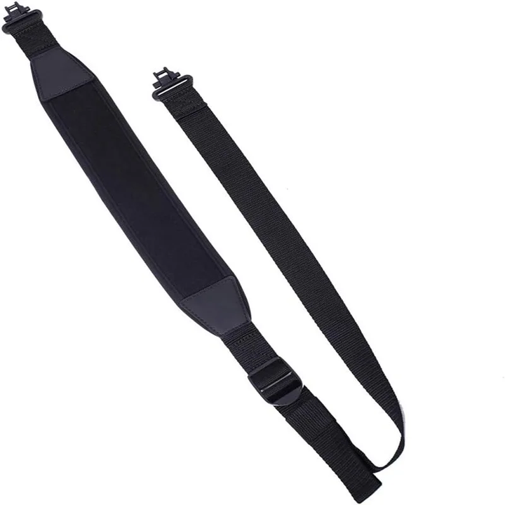 Durable & Adjustable Padded Gun Sling - High-Quality Two-Point Shoulder Strap for Hunting Accessories