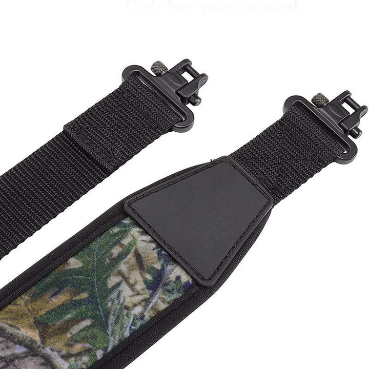 Durable & Adjustable Padded Gun Sling - High-Quality Two-Point Shoulder Strap for Hunting Accessories