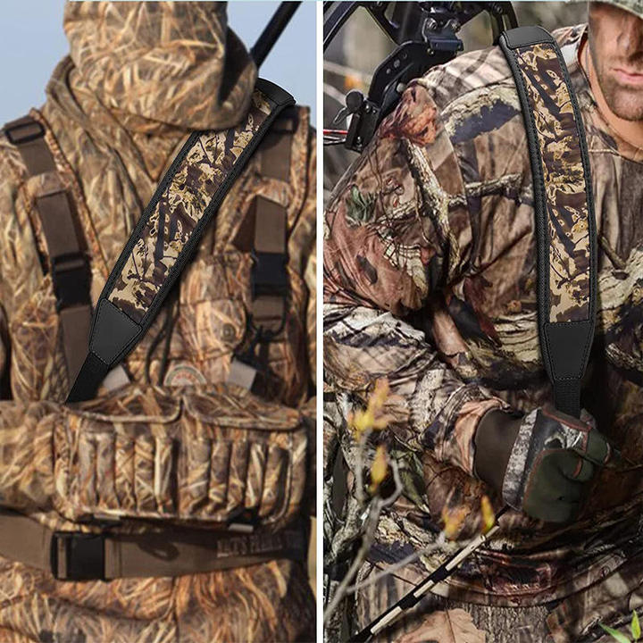 Durable & Adjustable Padded Gun Sling - High-Quality Two-Point Shoulder Strap for Hunting Accessories
