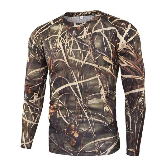Camo Hunting Performance Shirt – Lightweight & Breathable (Unisex