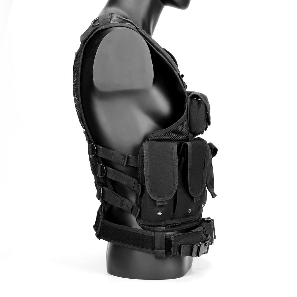 Elite Tactical Training Vest with Holster