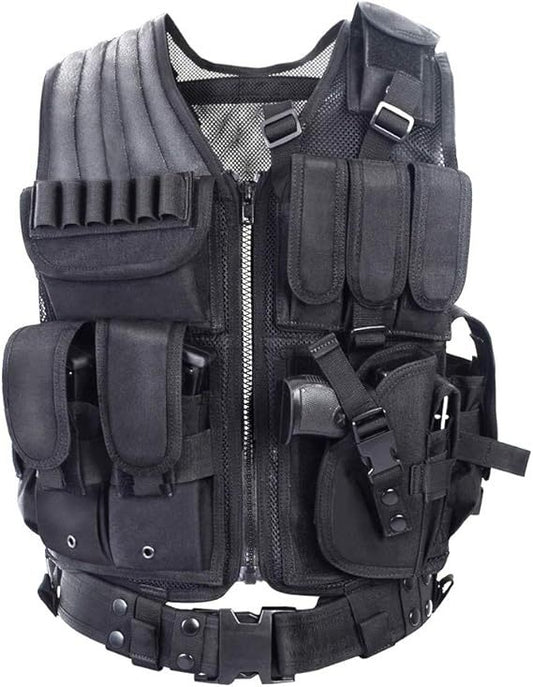 Adaptable Outdoor Tactical Vest with Modular Design