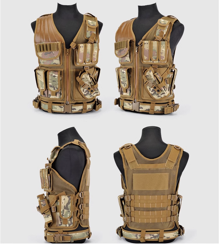 Adaptable Outdoor Tactical Vest with Modular Design