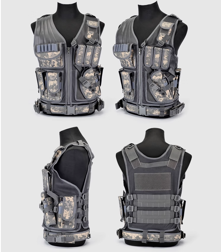 Adaptable Outdoor Tactical Vest with Modular Design