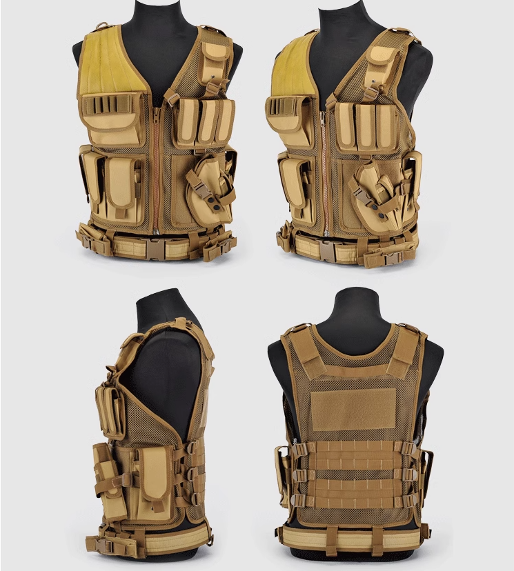 Adaptable Outdoor Tactical Vest with Modular Design