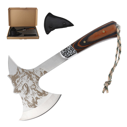 Wilderness Forged Axe: Handcrafted Survival Tool