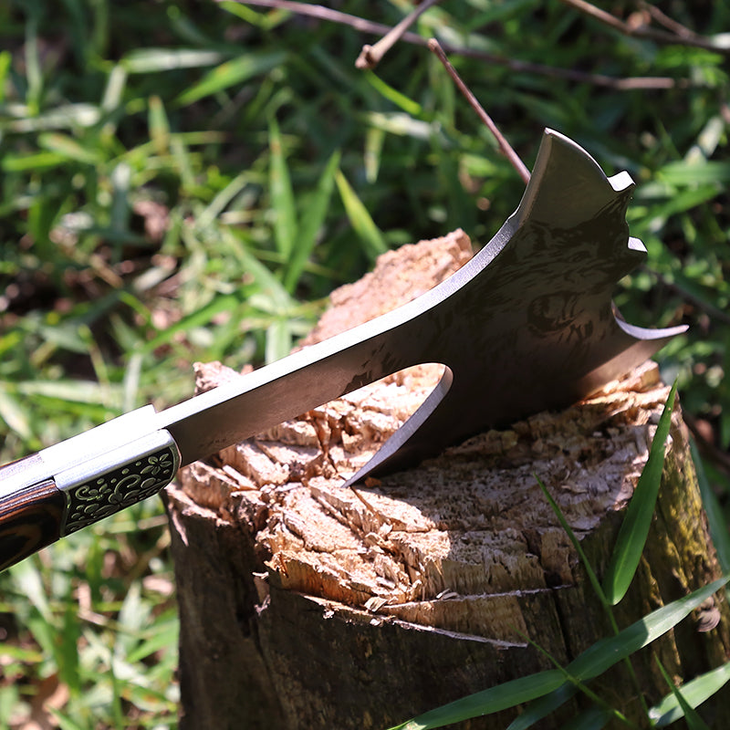 Wilderness Forged Axe: Handcrafted Survival Tool