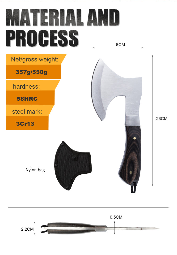 Handcrafted Timber Axe: Your Ultimate Outdoor Companion