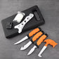 Wholesale Low Moq Custom Outdoor Hunting Knife Set High Quality Practice Durable Hunting Knife Kit