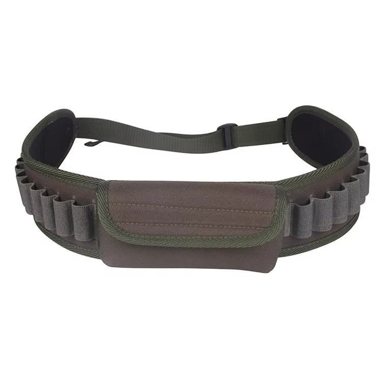 Durable 30-Hole Outdoor Tactical Bullet Belt - Multi-purpose, Portable Hunting & Shooting Accessory