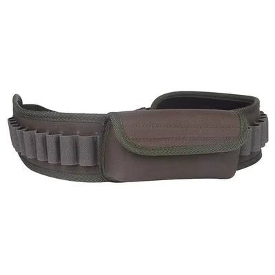 Durable 30-Hole Outdoor Tactical Bullet Belt - Multi-purpose, Portable Hunting & Shooting Accessory
