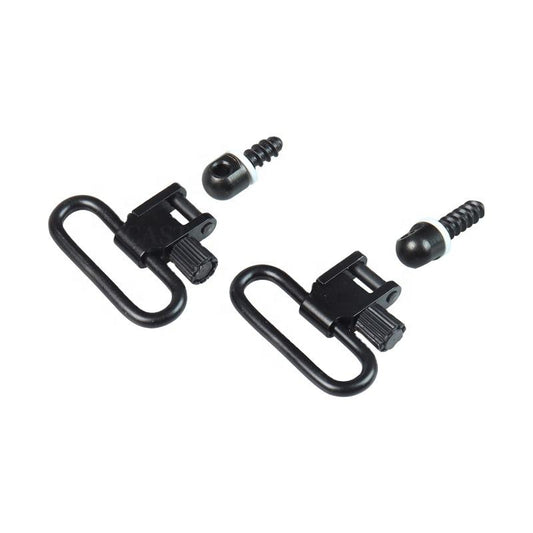 1.25 inch Quick Release Black Gun Sling Swivel Outdoor Hunting Accessories QD Strap Buckle Screw Set