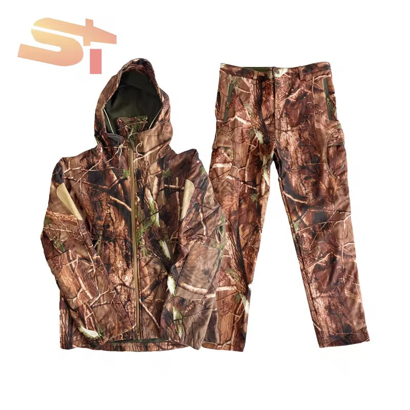 Autumn–Winter Fleece Lined Waterproof Jacket