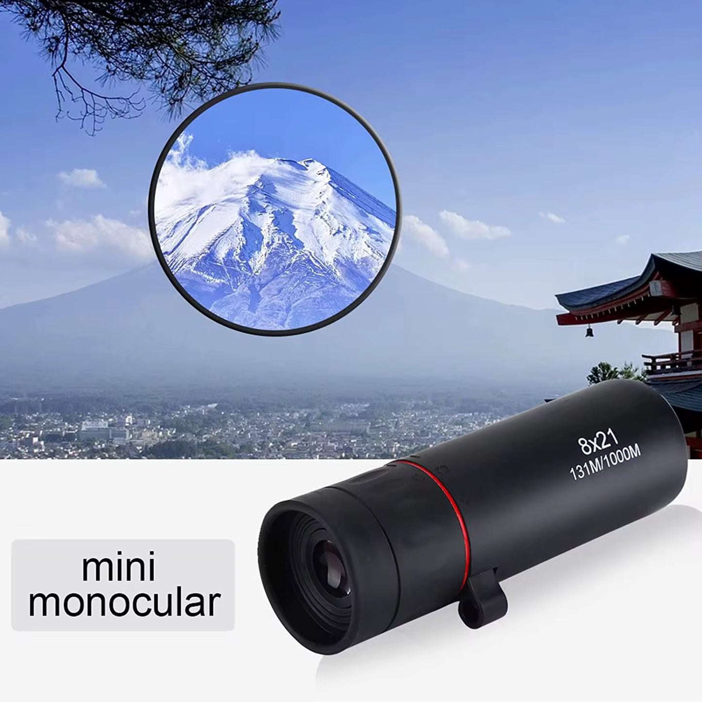 🔭 Mini Monocular 8x21