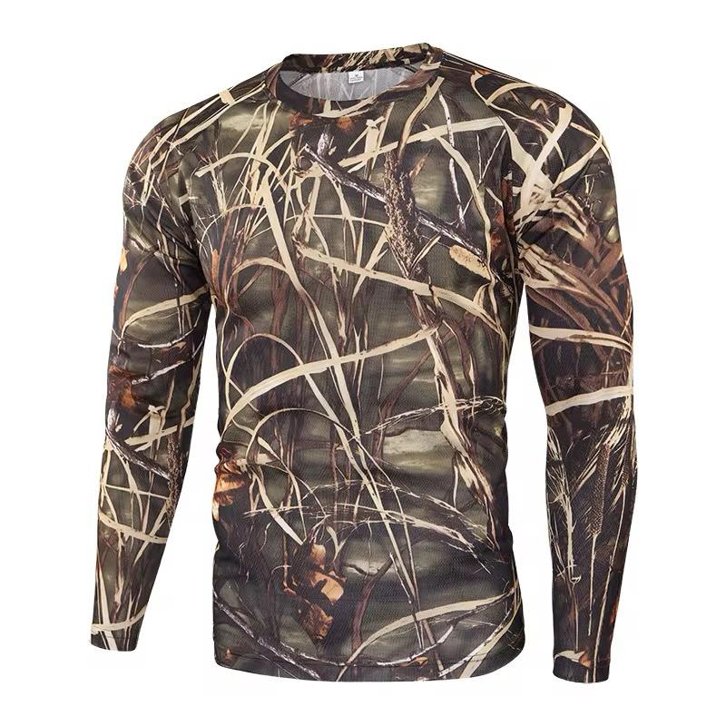 Camo Hunting Performance Shirt – Lightweight & Breathable (Unisex