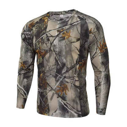 Camo Hunting Performance Shirt – Lightweight & Breathable (Unisex