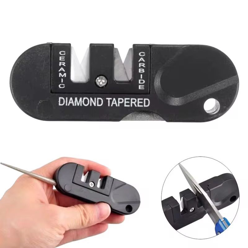 🎯 3-in-1 Diamond Hook & Knife Sharpener