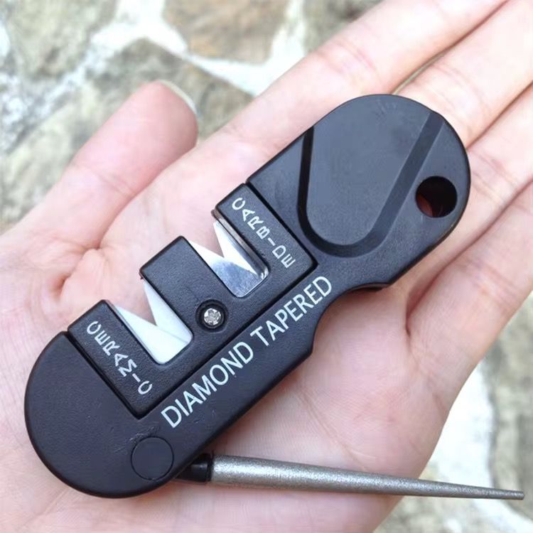 🎯 3-in-1 Diamond Hook & Knife Sharpener