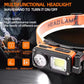 🔦 Rechargeable LED Headlamp – Motion Sensor Tactical Headlight