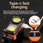 🔦 Rechargeable LED Headlamp – Motion Sensor Tactical Headlight